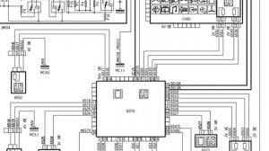 Citroen C5 airbag электросхема подушек безопасности