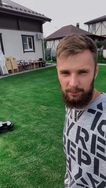 #робот #ландшафтныйдизайн #газон смотреть онлайн