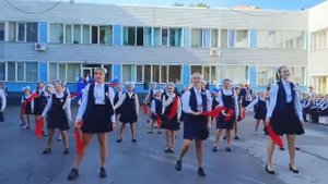 Школьная линейка 1 сентября,2023 г