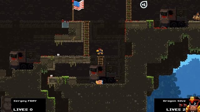 Прохождение Broforce Серия 1 "Бруталы вышли на дело" смотреть онлайн