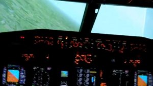 Полет на авиатренажере-симуляторе Боинг 737