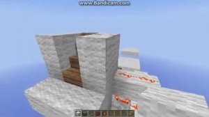 Minecraft механизмы скрытый проход в лестнице