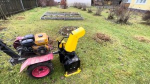 Снегоуборочная насадка на мотоблок целина .доработай