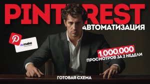 Pinterest + AI: Автоматизация контента и миллионы просмотров за 6 шагов