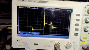 Owon sds1102 работа в качестве мотор тестера.