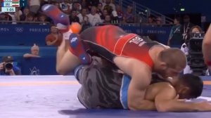 Олимпийские игры 2024 Вольная борьба Финал 86 кг схватки