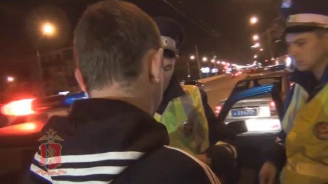 Сотрудники полка ДПС провели рейд "Нетрезвый водитель смотреть онлайн