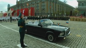 Парад в Екатеринбурге в честь 80-летия Великой Победы