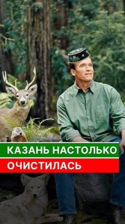 Казань настолько очистилась 🐇