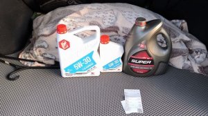 готовлюсь к 5й замене масла в двигателе Субару Леворг 2