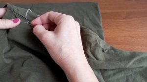 Отличный швейный трюк, уменьшить горловину, ушить рас?