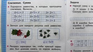 Проверяю рабочие тетради по математике 1 класс