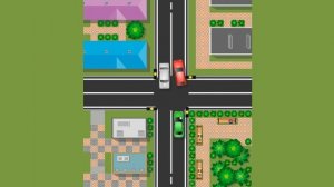 Проезд перекрестков на тренажере. А водятлы-то не все ?