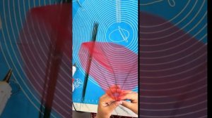 Organza poppy / fabric flowers / Мак из Органзы / цветы из ткани / Орга