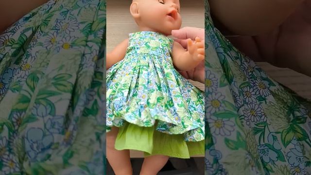 Платья для куклы. смотреть онлайн