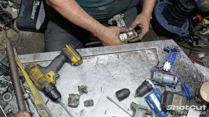 Бесщеточный шуруповёрт Интерскол - замена редуктора