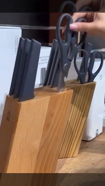 Набор кухонных ножей с подставкой Xiaomi HU0057 смотреть онлайн