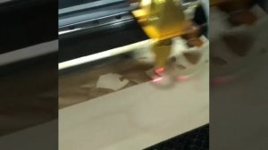 Фрагмент гравировки фото на лазерном станке 4060 (50W)