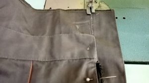 Как  рабочий комбинезон перешить в брюки