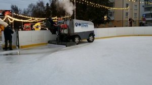 250124 Как работает ледовый комбайн Прокат коньков Режим