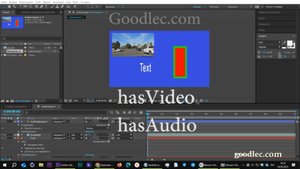 Выражения. Свойства hasVideo  hasAudio After Effects