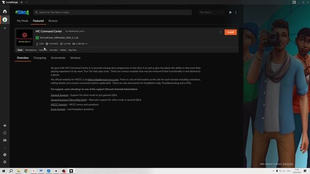 Я больше НЕ ОБНОВЛЯЮ моды в SIMS 4 в ручную! смотреть онлайн