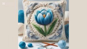 Crochet cushion covers ideas /  идеи чехлов на подушки крючком #top #knit