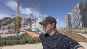 Большая Квартира с Видом на Средиземное Море.