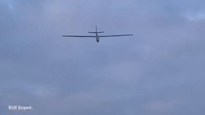 Первый полёт на планере Бланик Л-13  |  The first flight on a glider Bla