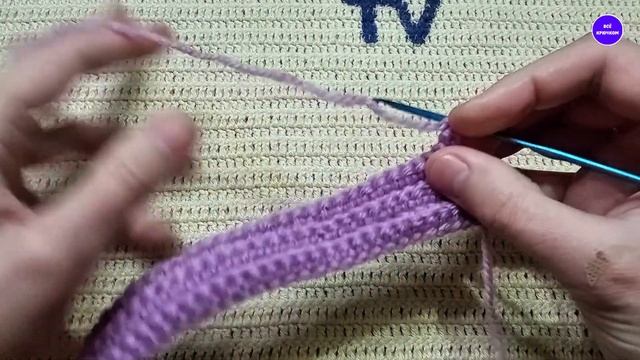 Манишка Крючком Вязание для Начинающих Все Крючком TV