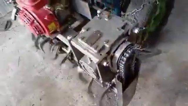 Самодельная автономная фреза на минитрактор. Пробный смотреть онлайн