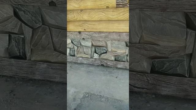 оформление  фасада доома декоративная штукатурка мастер Улукбек.