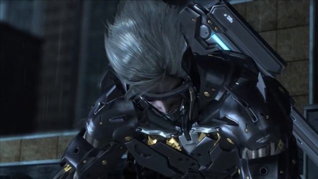 Metal Gear Rising: Revengeance - Игрофильм без субтитров.