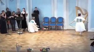 Dance with baskets. Charles Perrault "Puss in Boots". Танец с корзинами (Кот в ?