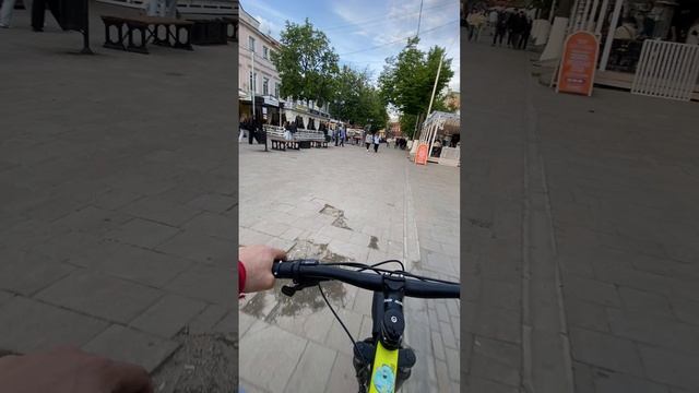 Почтовая улица в Рязани .Обзор с велосипеда 2025