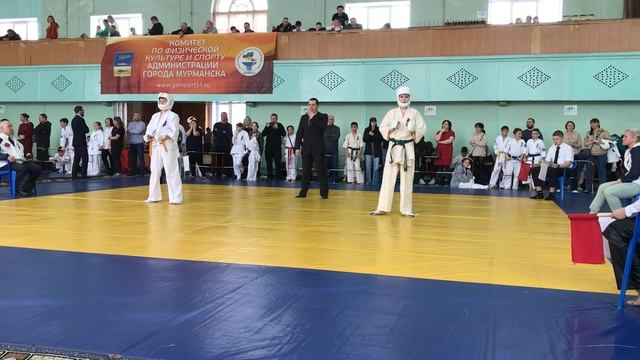 Чемпионат и Первенство Мурманска по Киокусинкай Кара? смотреть онлайн
