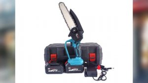 Аккумуляторная пила для сада 21V два аккумулятора и кей