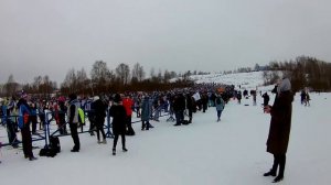 Московская лыжня 2019. Первый раз на соревнованиях.