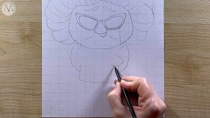 Как нарисовать бабушку Ностальгию из мультика Голово?
