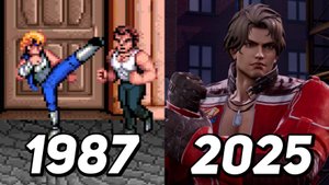 Эволюция серии игр Double Dragon (1987-2025)