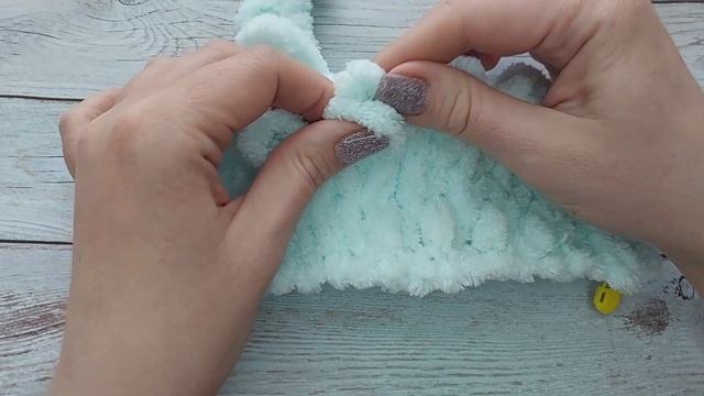 Лицьова гладь із Alize Puffy