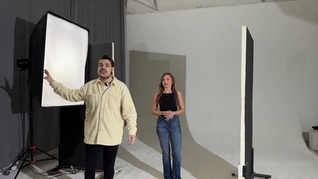 Студийная схема света с одним источником. Настройки к? смотреть онлайн