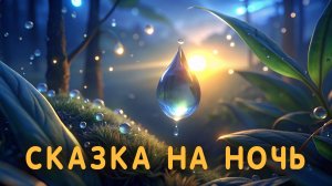 Сказка на ночь для детей - КАПЕЛЬКА РОСЫ. Детские сказки