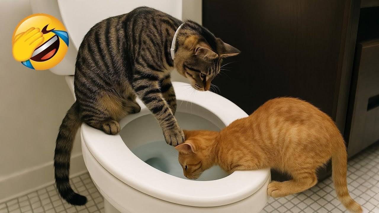 Приколы с животными😸 Смешные видео про животных 🤣СМЕШНОЕ ВИДЕО😅Наши любимые смешные животные