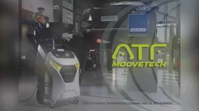 Установка для замены масла и промывки АКПП с комплектом адаптеров, ECOTECHNICS, ATF MOOVETECH