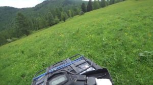 Семейная поездка на Алтай с квадроциклами (день 1)