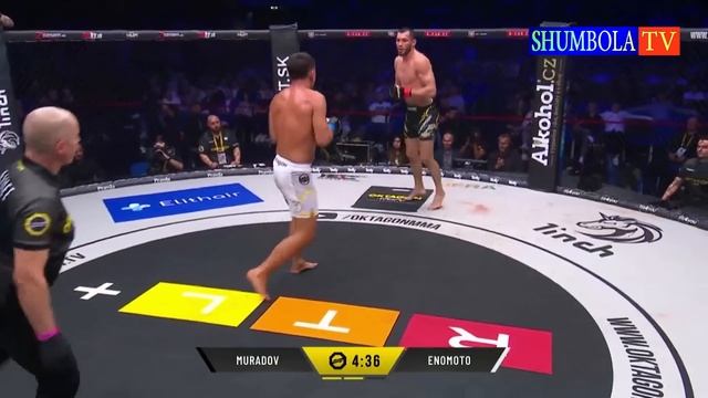 Суппер Нокаут! Махмуд Мурадов - Ясубей Эномото | Makhmud Mura смотреть онлайн