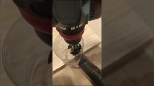 Присадка под петли на объекте без пыли.#мебель