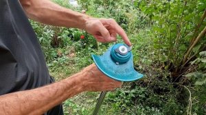 Новая покупка - аккумуляторный триммер для травы.