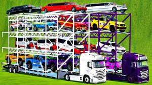 Машинки летают и прыгают! Развивающие мультики Машины помощники. Мультфильмы про машинки